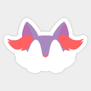 Fire Fox (fennec) Sticker